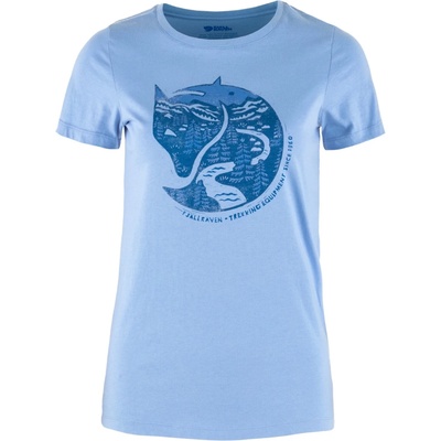 Fjällräven Дамска тениска Fjällräven Women's Arctic Fox Print T-shirt - Ultramarine - размер XL (116-4547-1115)