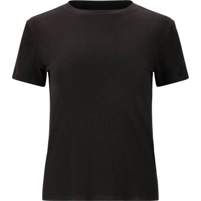 ATHLECIA Дамска тениска ATHLECIA Women's Tinashe Rib S/S Tee T-shirt - Black - размер 38 (EU) (916-4077-0114)