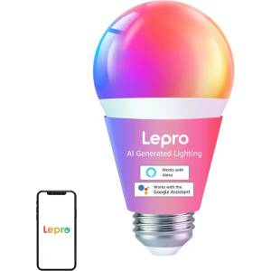 Lepro Смарт крушка LEPRO B1 E27 Wi-Fi/Bluetooth 800 lm (B1-EU-1)