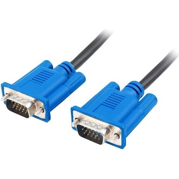Lanberg Кабел Lanberg VGA M/M cable 1.8m dual-shielded, 2x ferrite core, black (CA-VGAC-10CU-0018-BK)