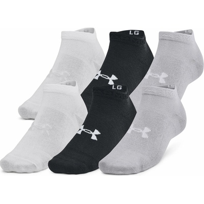 Under Armour ESSENTIAL 6PK biela čierna sivá