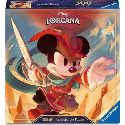 Ravensburger Пъзел Ravensburger от 300 части - Мики Маус, Храбрият малък шивач (12001663)