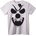 NOONEBRAND Тениска Таинствено лице - 7XL, White