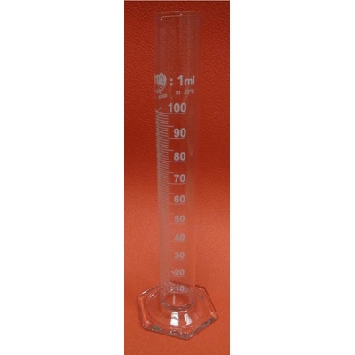Odměrný válec nízký 25 ml tř. B