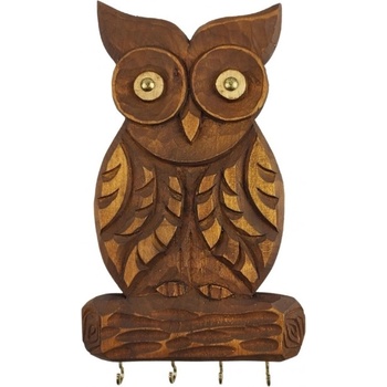 Дървена стойка за ключове с избор между 4 варианта (6110)