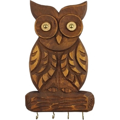 Дървена стойка за ключове с избор между 4 варианта (6110)