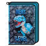 OCTOPUS Несесер Octopus, 1 цип, 2 прегради, празен, Dino blue (24622-А-DINO BLUE)