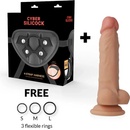 Cyber Silicock Strap-On Jude Liquid Silicone With 3 Rings Fr