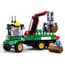 Sluban B0778 Traktor s prívesom na polená