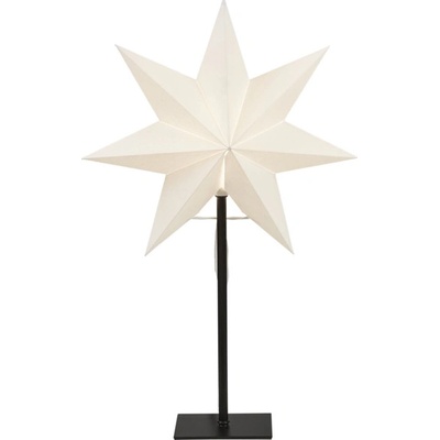 Star Trading Papírová hvězda na podstavci FROZEN 55cm bílá