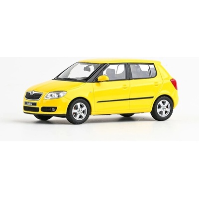 ABREX Škoda Fabia II HB 2006 žlutá 143AB-008GE 1:43