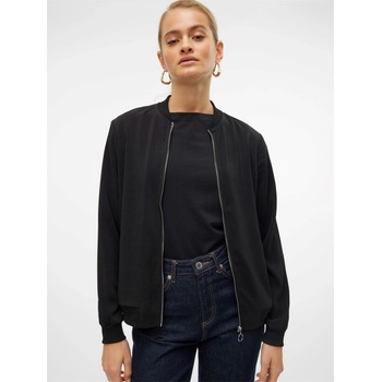 Vero Moda Яке Vero Moda Women's Coco Lightweight Zip-Through Bomber Jacket - Black