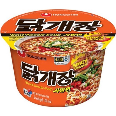 Nong Shim NongShim Bowl pálivé nudle kuřecí 100 g