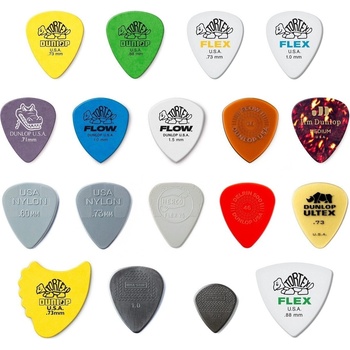 Dunlop PVP120 Recording Pick Variety Pack Перце за китара (PVP120)