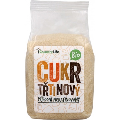 Country Life Bio Cukor trstinový 500 g