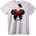 NOONEBRAND Тениска Minnie Mouse Червена панделка 2025 - M, White