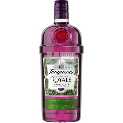Tanqueray Blackcurrant 41.3% 1 l (holá láhev)