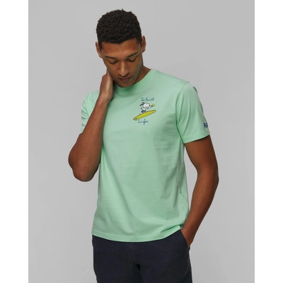 Mc2 Saint Barth pánské tričko S Potiskem Zelené