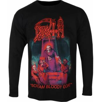 RAZAMATAZ Мъжка тениска с дълъг ръкав death - scream bloody gore - razamataz - cl2477