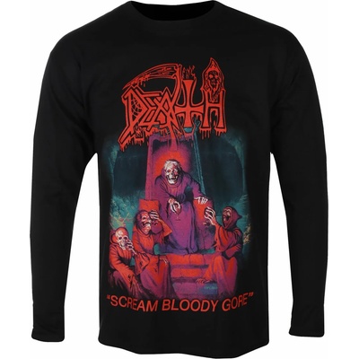 RAZAMATAZ Мъжка тениска с дълъг ръкав death - scream bloody gore - razamataz - cl2477
