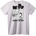 NOONEBRAND Тениска Риболов за Любов - XS, White