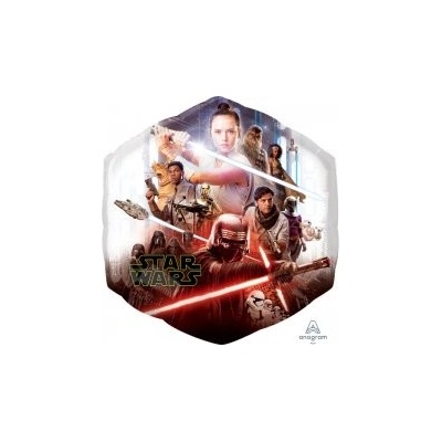 Balónek fóliový Star Wars Episode IX Vzestup Skywalkera 55x58 cm