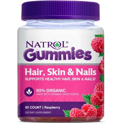 Natrol Hair, Skin & Nails Gummies [90 желирани бонбони]