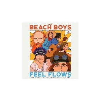 LP BEACH BOYS - FEEL FLOWS: THE SUNFLOWER & SURF'S UP SESSIONS 69-71