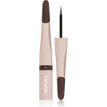 Notino Serum-Infused Lifeproof Eyebrow Liner течна линия за вежди със серум 04 Dark Brown 2.8ml