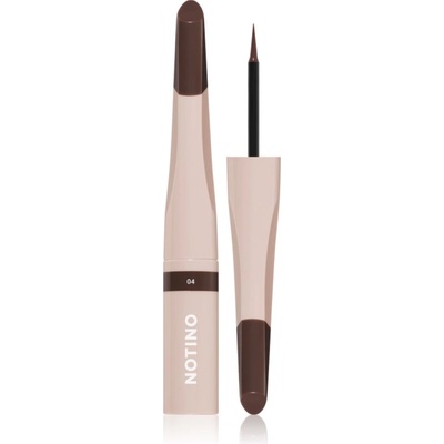 Notino Serum-Infused Lifeproof Eyebrow Liner течна линия за вежди със серум 04 Dark Brown 2.8ml