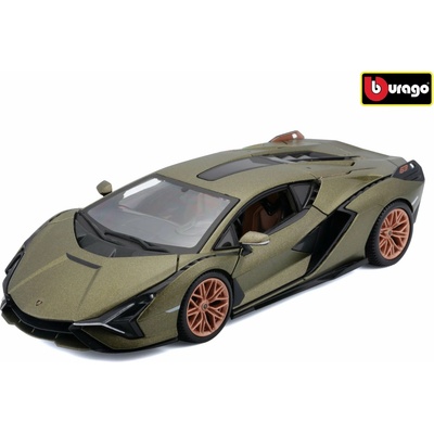 Bburago Plus Lamborghini Sian FKP 37 Green 1 24
