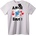 NOONEBRAND Тениска Amor BAH! Смърф - 7XL, White