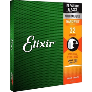 Elixir 15332 Nanoweb Еденична струна за бас китара