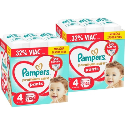 Pampers Premium Care 4 248 ks