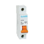 ELMARK АВТОМАТИЧЕН ПРЕДПАЗИТЕЛ 4.5kA 6A 1P КРИВА С (71106)