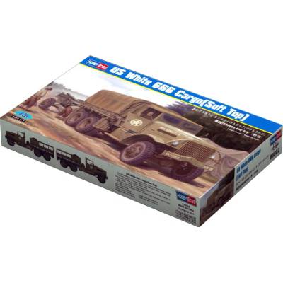 Hobby Boss White 666 Cargo Soft Top 1:35
