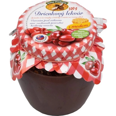 Natur Products Drienkový lekvár s medom 500 g