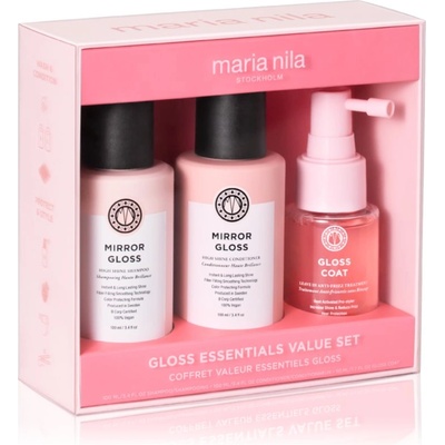 Maria Nila Mirror Gloss Essentials Value Set комплект 3 бр