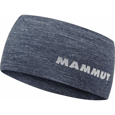MAMMUT Tree Wool Headband marine melange