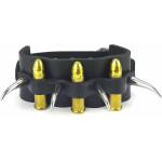 Leather & steel fashion гривна с куршуми Spike - LSF1 100