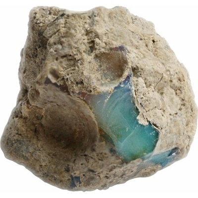 Nefertitis Opál etiopský v hornině 41 NF60785 - cca 1,6 x 1,5 cm, 2,4 g