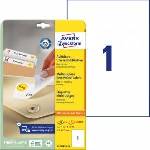 Avery Zweckform ETIK. ZF L4735REV 210X297 25 ARK. /25 LABEL - L4735REV-25