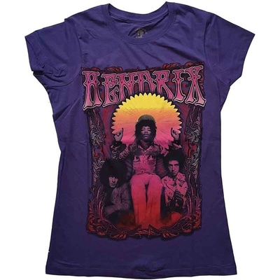Jimi Hendrix Karl Ferris Wheel Purple S Дамски Риза (JHXTS01LPU01)