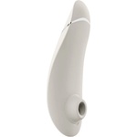 Womanizer Premium 2 - вибратор за клитор с въздушни вълни - бял