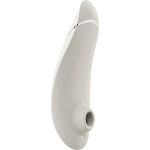 Womanizer Premium 2 - вибратор за клитор с въздушни вълни - бял