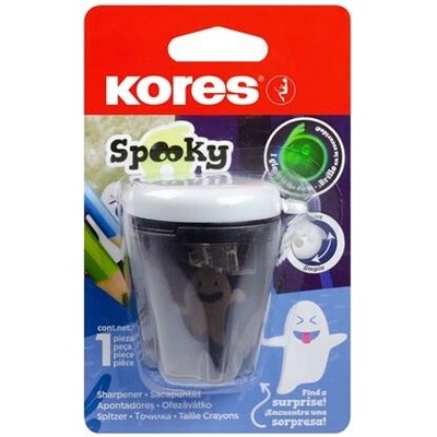 KORES Spooky strúhadlo 2 otvory so zásobníkom