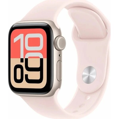 Apple Watch 40mm jemně růžový sportovní řemínek - M/L MHY34ZM/A