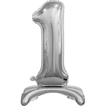 Image 1 of Godan Свободностоящ балон от фолио 1 сребрист 74см