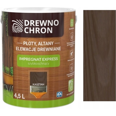 Drewnochron Impregnace Express Kaštan 4,5L