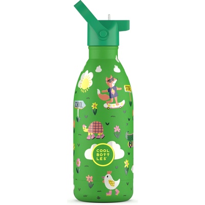 Cool Bottles Termo láhev Cool Bottles Kids 500 ml Rolling Skaters
